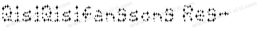 QisiQisifangsong Reg字体转换